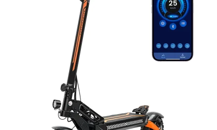 iScooter W12 elektromos roller: Kétmotoros erő és 100 km hatótáv a városi kalandokhoz