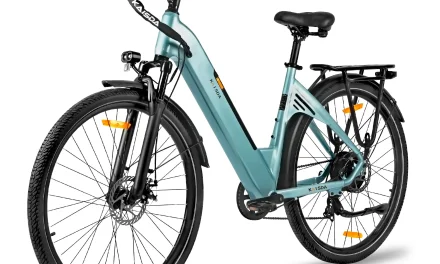 KAISDA K608 e-bike: 28″-os városi cirkáló 120 km hatótávval
