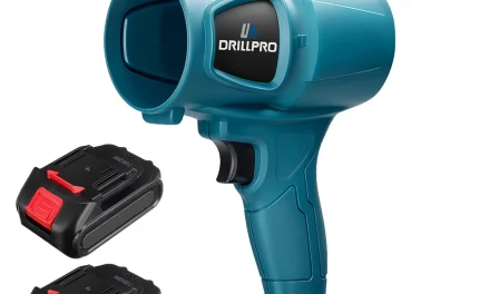 Drillpro turbina ventilátor: 1000W 450g-ban – Tényleg ennyire erős?