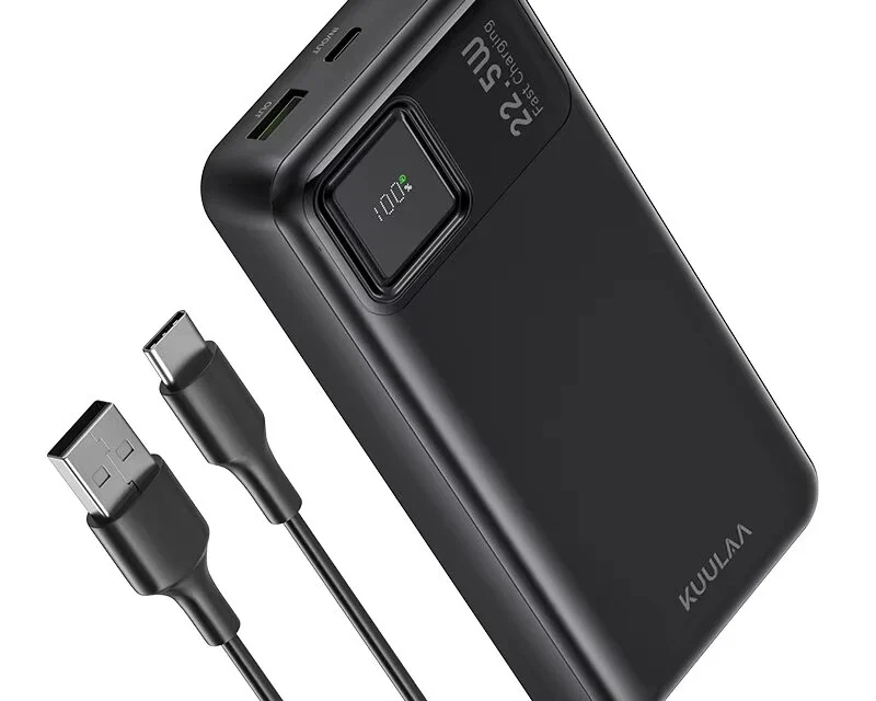 KUULAA RT-20 PD22.5W 20000mAh power bank: Intelligens töltés útközben