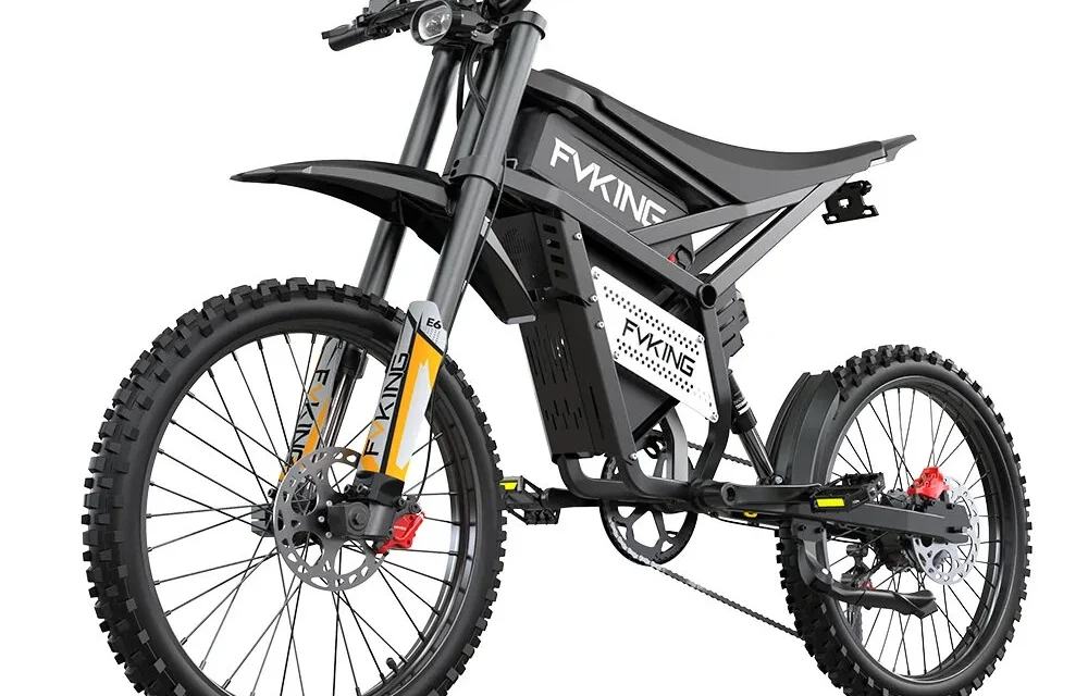 FVKING E6 elektromos dirt bike: 2 akkumulátor, 2000W motor – Megéri az árát?