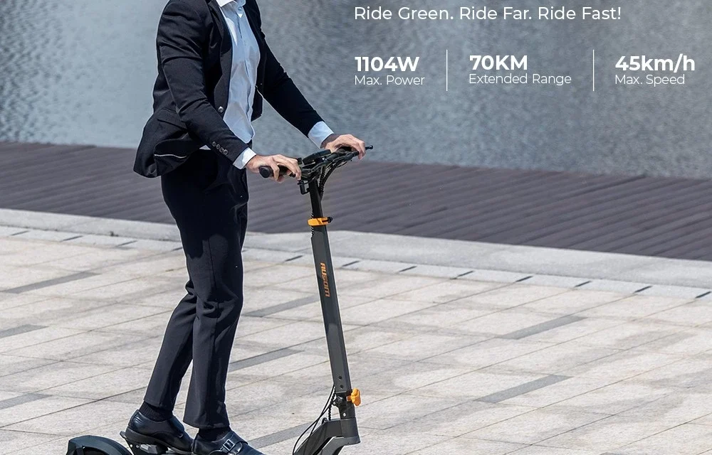 Az Ausom L2 elektromos roller: a jövő mobilitása egy gombnyomásra