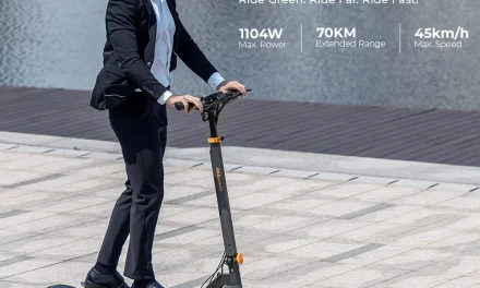 Az Ausom L2 elektromos roller: a jövő mobilitása egy gombnyomásra