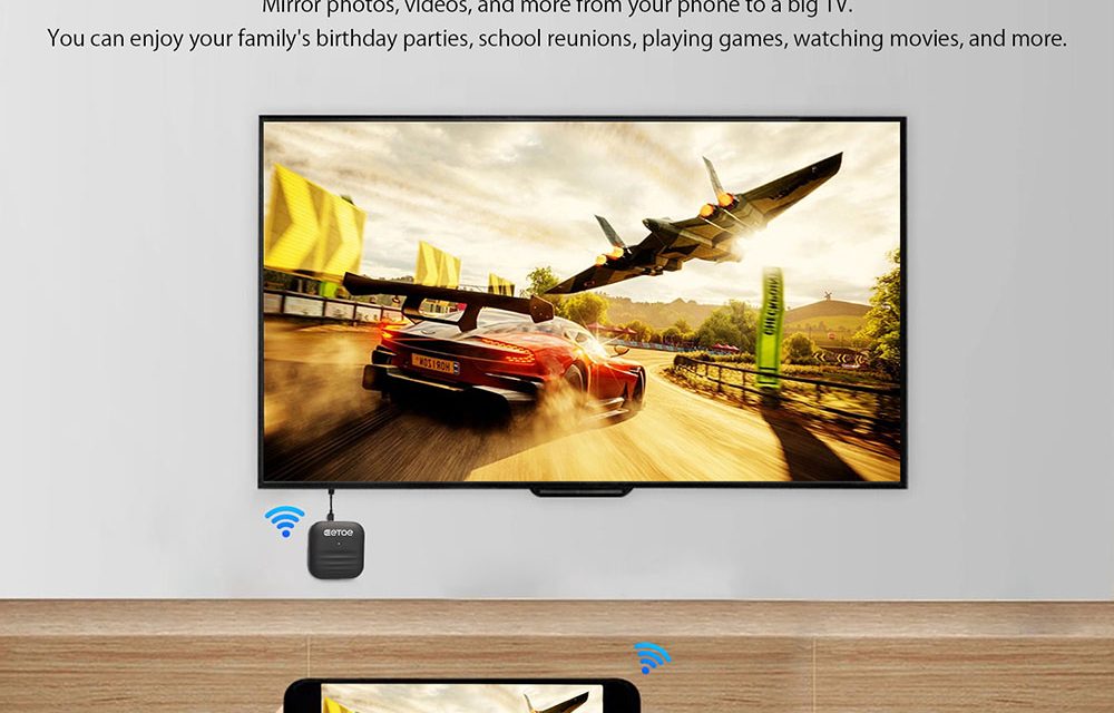 ETOE vezeték nélküli HDMI: 4K képernyőtükrözés egyszerűen