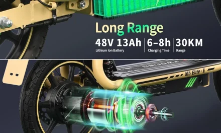 TWOFISH M5 Elite-E elektromos roller: Kényelmes utazás a városban