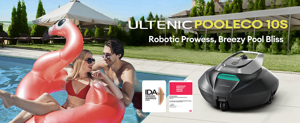 Ultenic Pooleco 10s robot medencetisztító: Vezeték nélküli okos megoldás a tiszta medencéért
