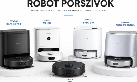 Robotporszívó vásárlás 2026-ban: Az 5 legjobb modell