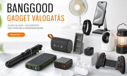 33 Banggood újdonság 10000 Ft alatt a kutyulaboron – 2026.05.27.