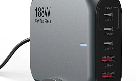Kukirin M4 Max 188W 5-portos USB PD töltő: miért érdemes beszerezni?