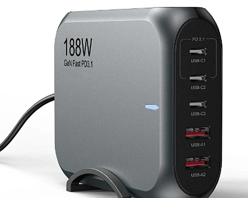 Kukirin M4 Max 188W 5-portos USB PD töltő: miért érdemes beszerezni?
