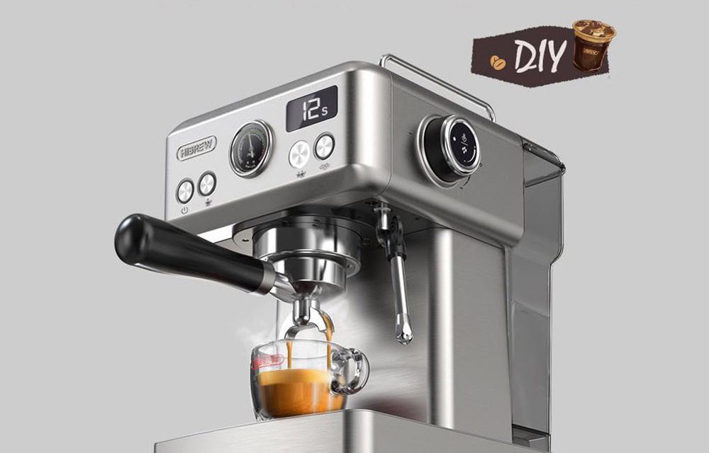 HiBREW H10A félautomata eszpresszó kávéfőző: Profi kávé otthonra