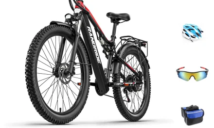 RANDRIDE YG90B elektromos kerékpár: 1000W motor, 17Ah akku, 27.5″ kerekekkel a kutyulaboron
