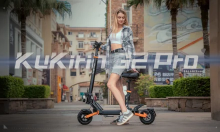 A KuKirin G2 Pro elektromos roller 600W-os motorral és 58 km hatótávval érkezik