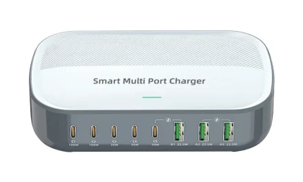 Bakeey WLX-F8C 200W 8-Port USB PD töltő: Okos energiaelosztás minden eszköznek