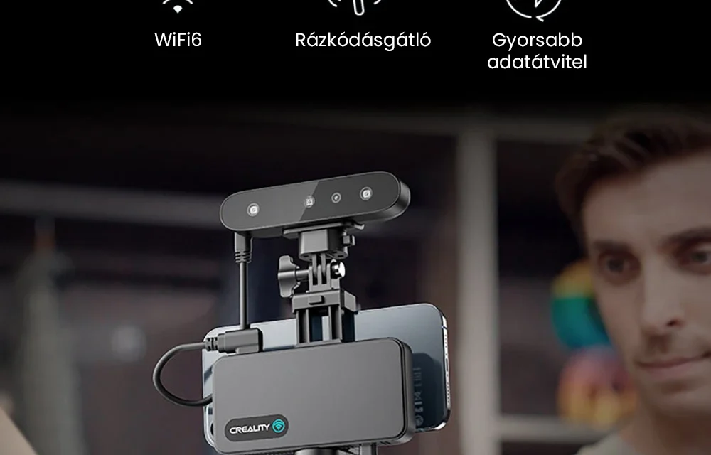 Creality CR-Scan Ferret Pro 3D szkenner: A digitális valóság új dimenziói