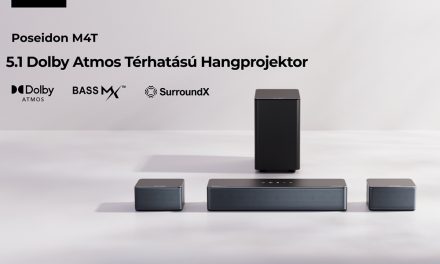 Ultimea Poseidon M4T 5.1 soundbar: Dolby Atmos hangzás a nappaliban