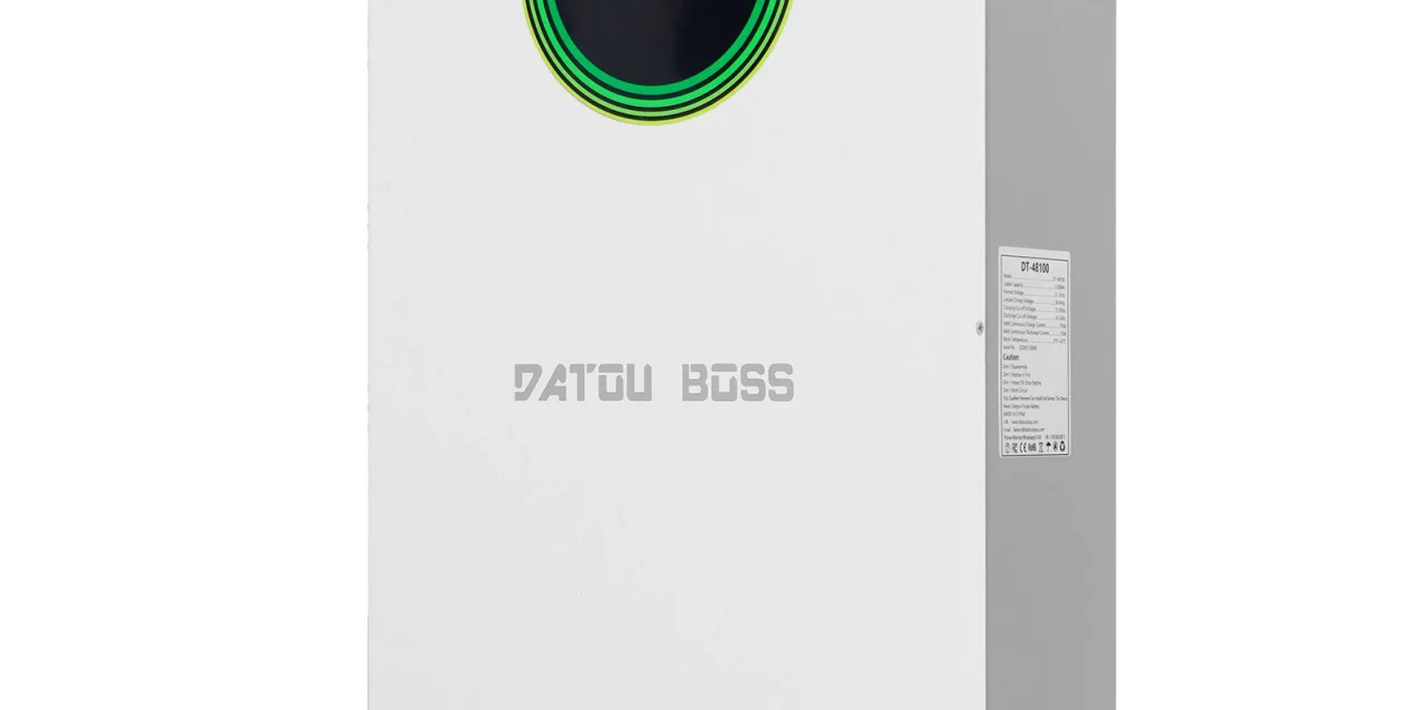 DATOUBOSS DT-48100 LiFePO4 akkumulátor: Intelligens energiatárolás otthoni használatra