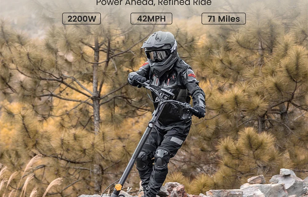 Ausom DT2 Pro elektromos roller: 2200W, 115 km hatótáv, 299 000 Ft kuponnal a Kutyulaboron