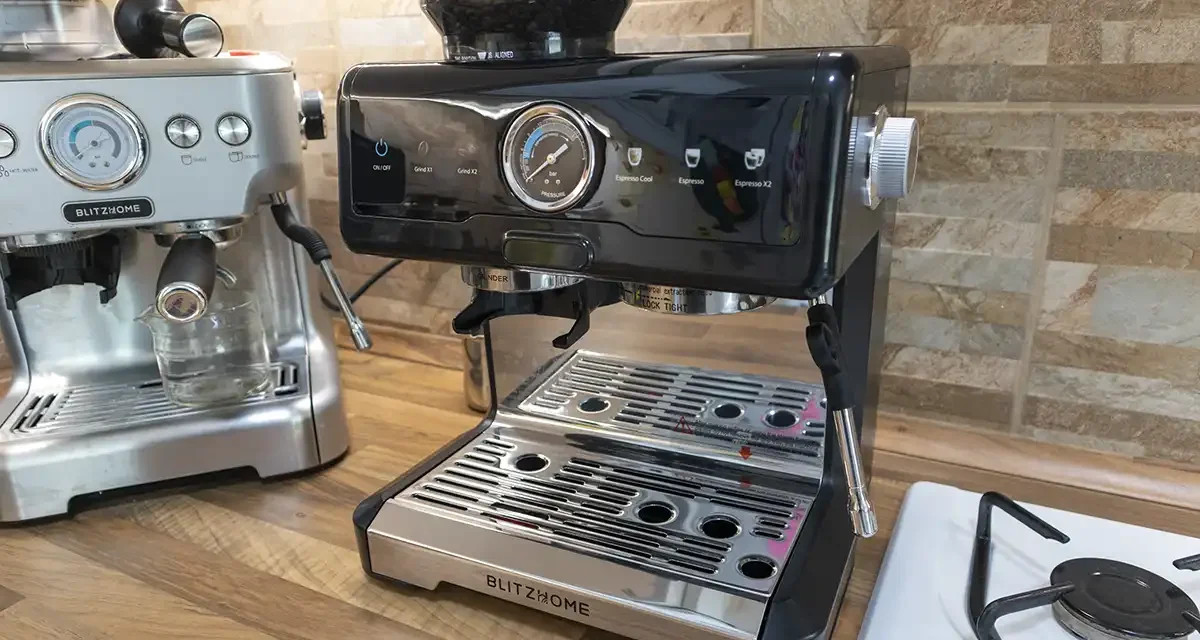 BlitzHome CM7080 presszógép teszt: a szemnek is kellemes kávéélmény