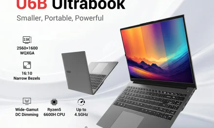 FIREBAT U6B laptop: 16 hüvelykes, 120 Hz-es kijelzővel a hatékonyságért