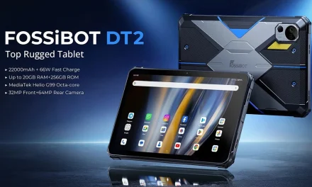 FOSSiBOT DT2 tablet: 22000mAh akku és 66W gyorstöltés – Megéri?