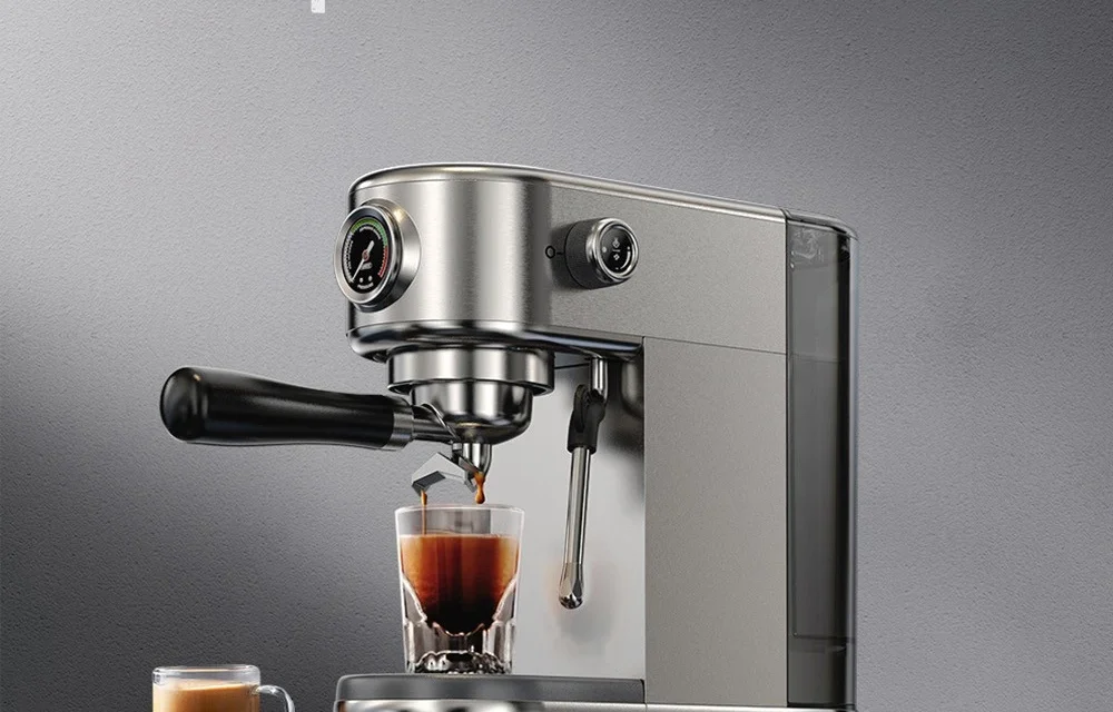 HiBREW H10B eszpresszó kávéfőző: 20 bar nyomás, állítható hőmérséklet, okos funkciók a konyhában