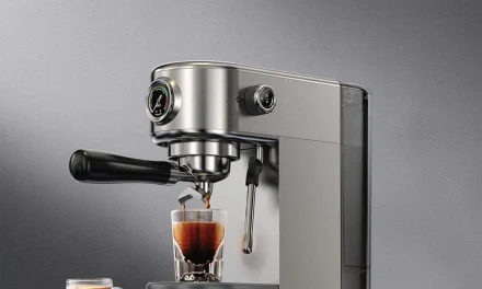 HiBREW H10B eszpresszó kávéfőző: 20 bar nyomás, állítható hőmérséklet, okos funkciók a konyhában