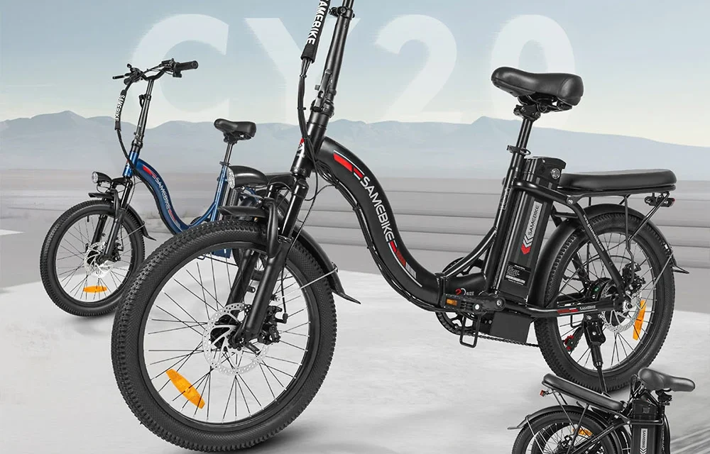 SAMEBIKE CY20 összecsukható e-bike: a városi közlekedés jövője