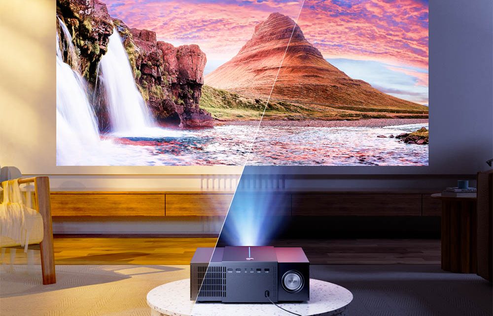Ultimea Apollo P60: 900 ANSI lumenes 4K projektor autofókusszal