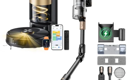 Proscenic OnePass akkus porszívó és Q20 Plus robotporszívó a kutyulaborban
