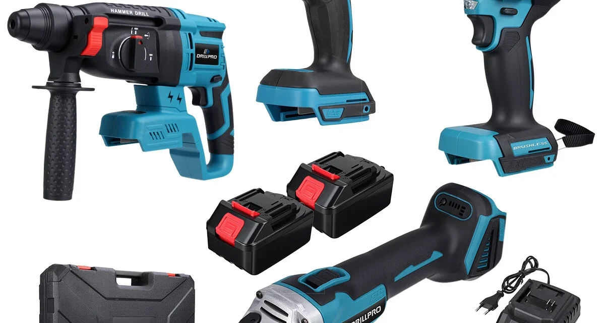 Drillpro 4 az 1-ben szerszámkészlet teszt: Megéri az árát?