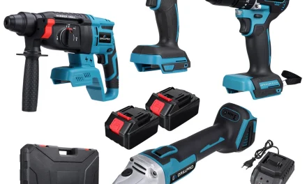 Drillpro 4 az 1-ben szerszámkészlet: kefementes technológia a jövő műhelyébe – áttekintés