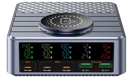 Bakeey WLX-F2 260W 5-portos USB PD töltő: gazdaságos megoldás a kutyulaborban