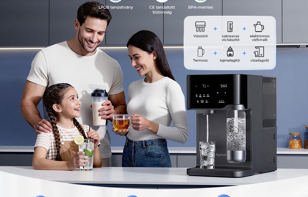 Hydrofast C300 RO asztali víztisztító: Tiszta víz megfizethető áron a kutyulaboron