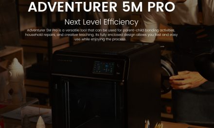 Flashforge Adventurer 5M Pro 3D nyomtató: Villámgyors nyomtatás, minimális gonddal