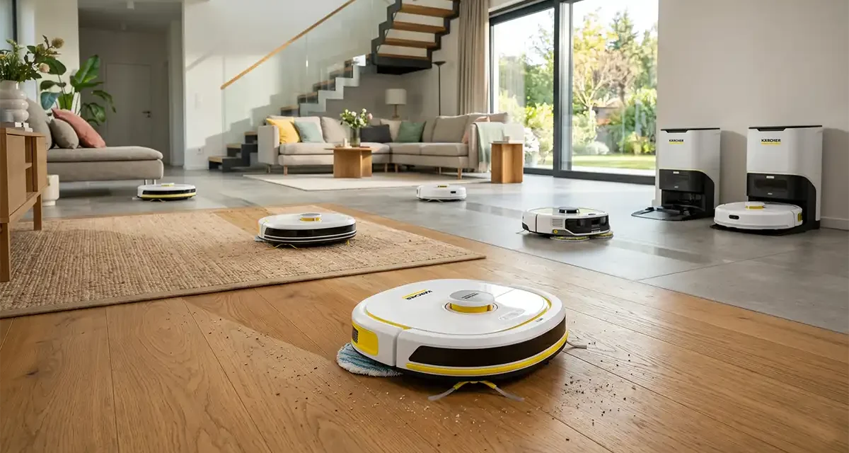 Kärcher robotporszívók akciója magyar raktárról