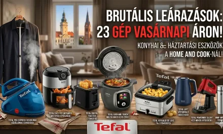 23 Tefal konyhai és háztartási gép vásárnapi áron a kutyulaboron