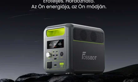 FOSSiBOT F1200: 1024 Wh kapacitású, 1200 W-os hordozható erőmű intelligens energiakezeléssel