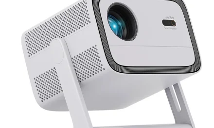 Wanbo Vali 1 Pro okos gimbal projektor: hordozható moziélmény a kutyulaborban