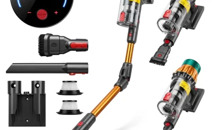 Novulife V22: 650W, 55kPa szívóerő és 60 perc üzemidő akkumulátor nélkül
