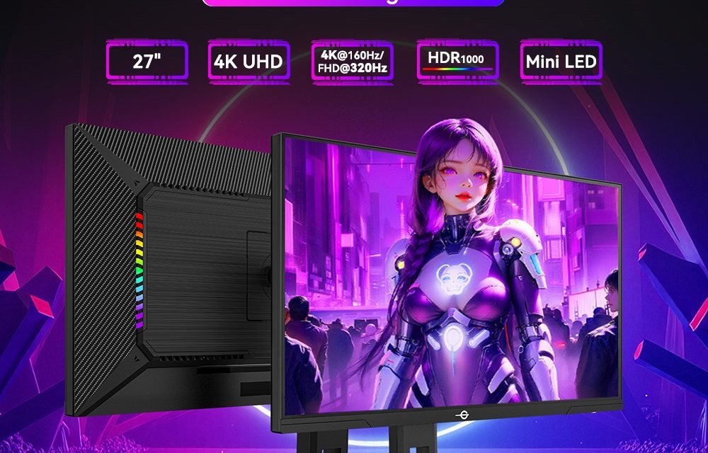 TITAN ARMY P275MV PLUS gamer monitor: 4K@160Hz vagy FHD@320Hz? Részletes teszt