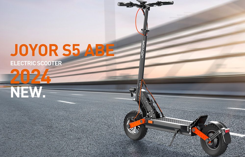 Joyor S5 elektromos roller ABE tanúsítvánnyal a kutyulaboron