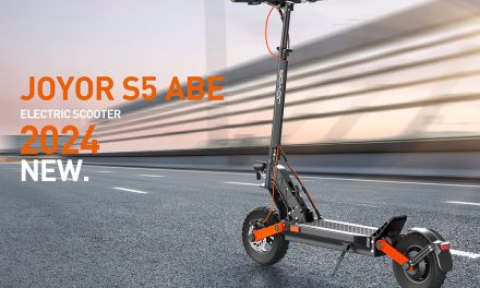 Joyor S5 elektromos roller ABE tanúsítvánnyal a kutyulaboron