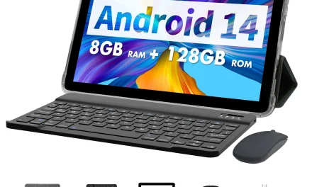 VASOUN P30H WIFI táblagép: Android 14 és 10.1″ IPS kijelző Allwinner A523 chippel