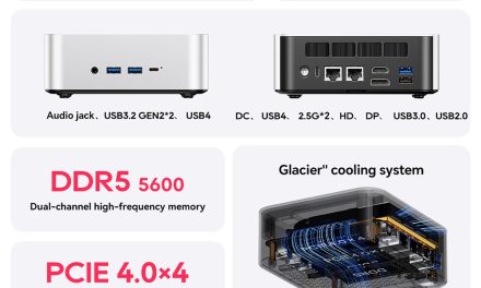 Megéri az árát az AOOSTAR MACO Mini PC Barebone az AMD Ryzen 7 H255-tel?