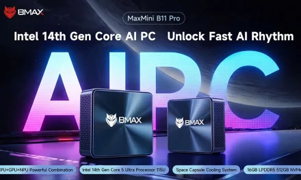 BMAX B11 Pro mini PC: AI teljesítmény és LPDDR5 RAM olcsón