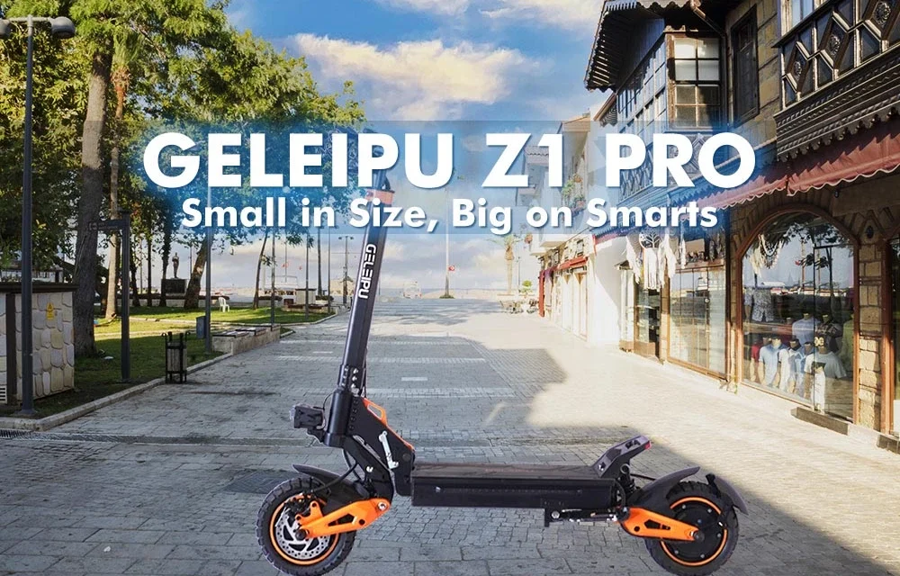 GELEIPU Z1 Pro elektromos robogó: 1200W motorral és 70 km hatótávval