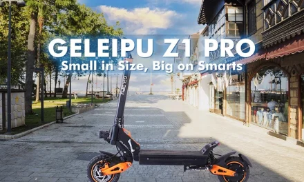 GELEIPU Z1 Pro elektromos robogó: 1200W motorral és 70 km hatótávval