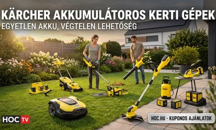 Kärcher akkumulátoros kerti gépek akár 25% kedvezménnyel a Kutyulaboron