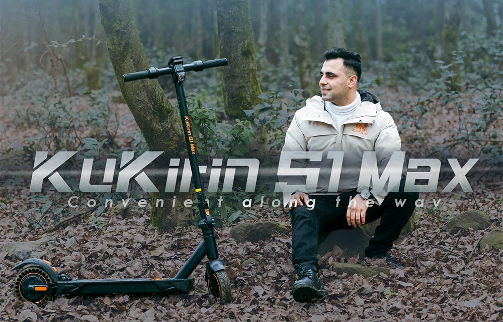 KuKirin S1 Max elektromos roller: 25 km/h-s városi ingázás